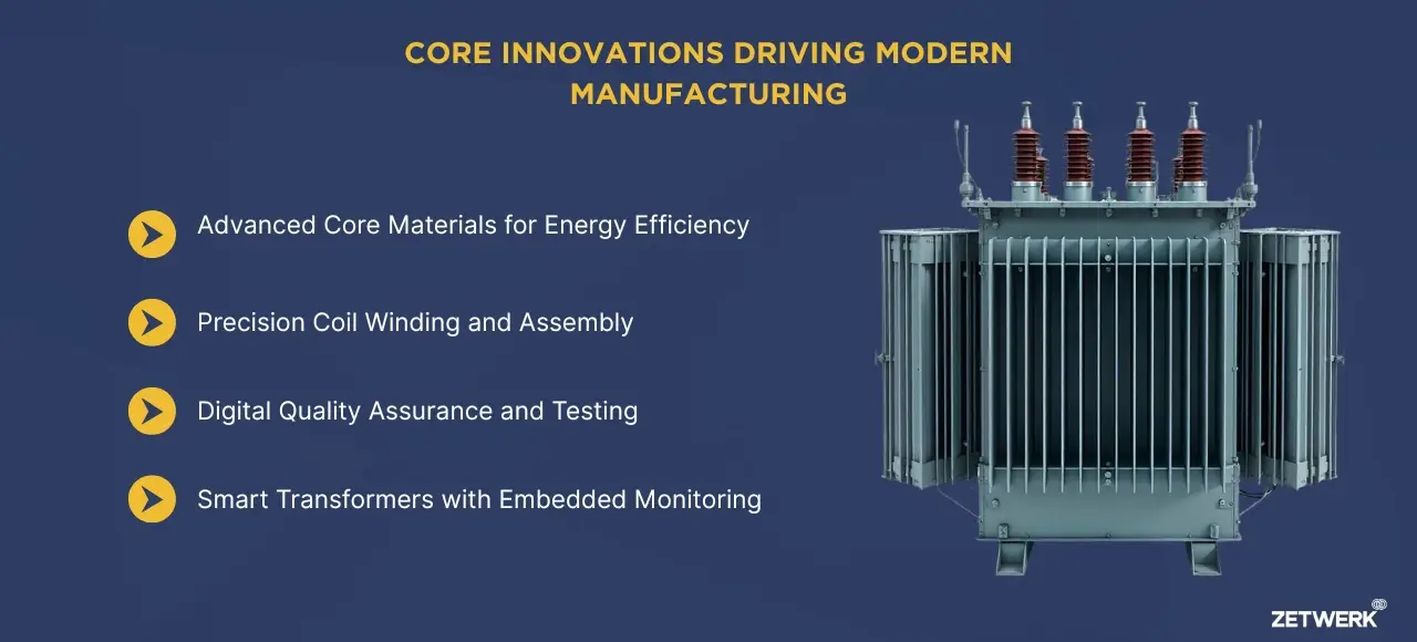 Core innovations driving modern manufacturing