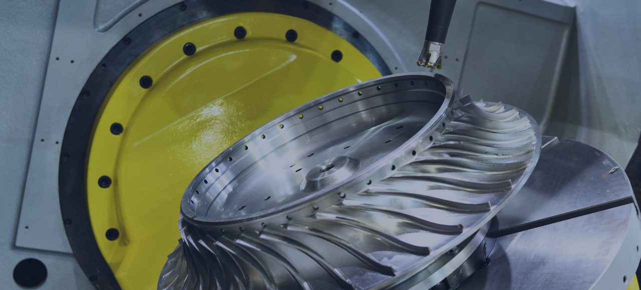 CNC Machining by Mill Cutter 