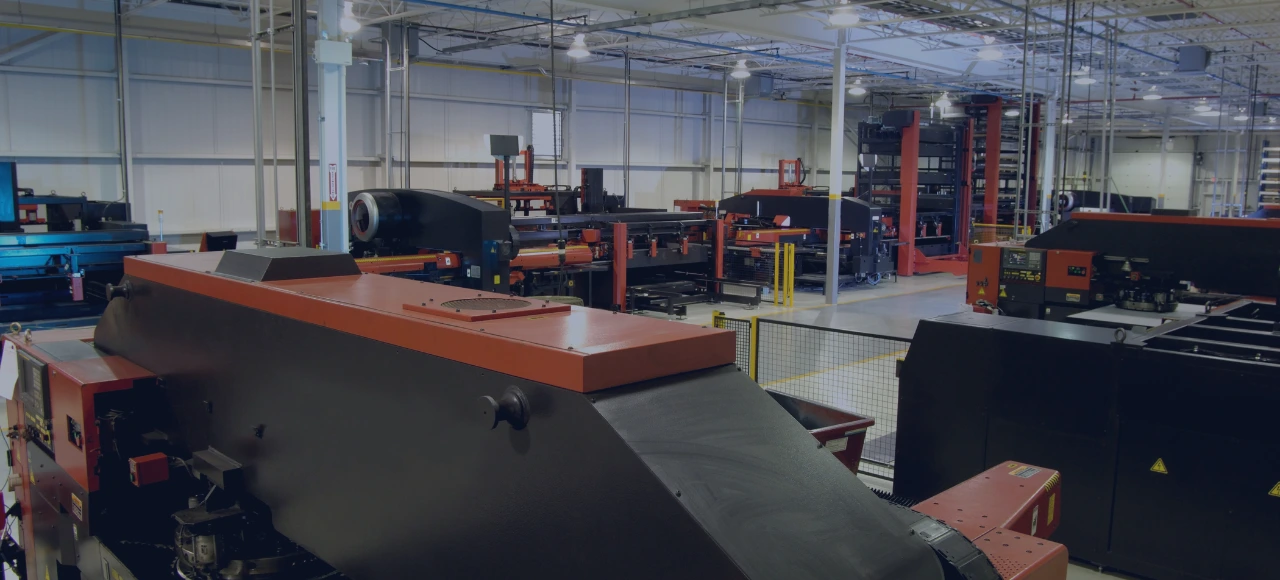 High Tech Metal Fabrication Plant 