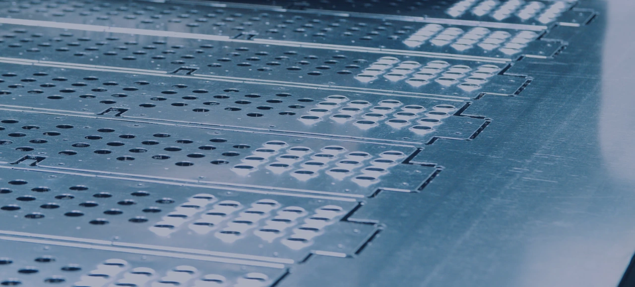 Holes in Metal sheet after Stamping 