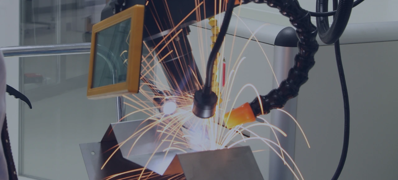 Laser welding operation 