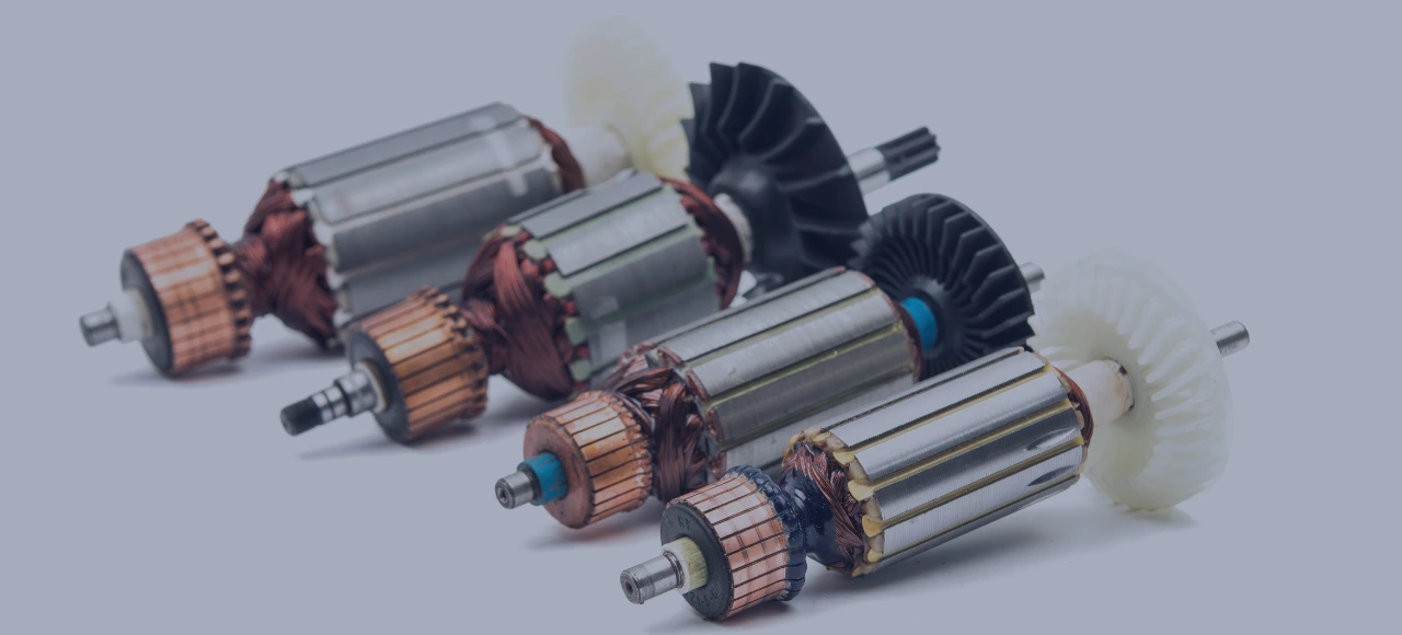 Electric motor rotor