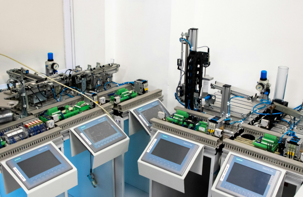 Inside an Electronics Factory