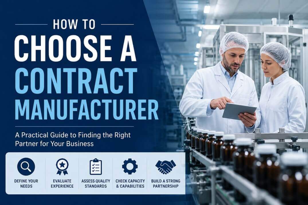 How to Choose a Contract Manufacturer: 12-Point Checklist + Red Flags