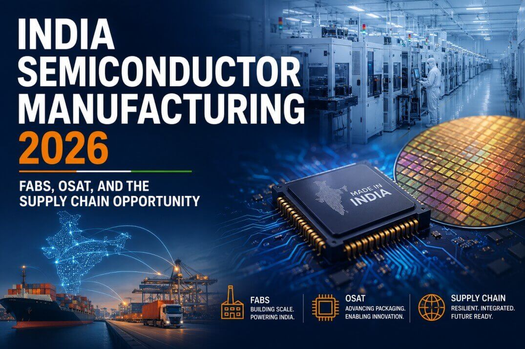 India Semiconductor Manufacturing 2026: Fabs, OSAT, and the Supply Chain Opportunity