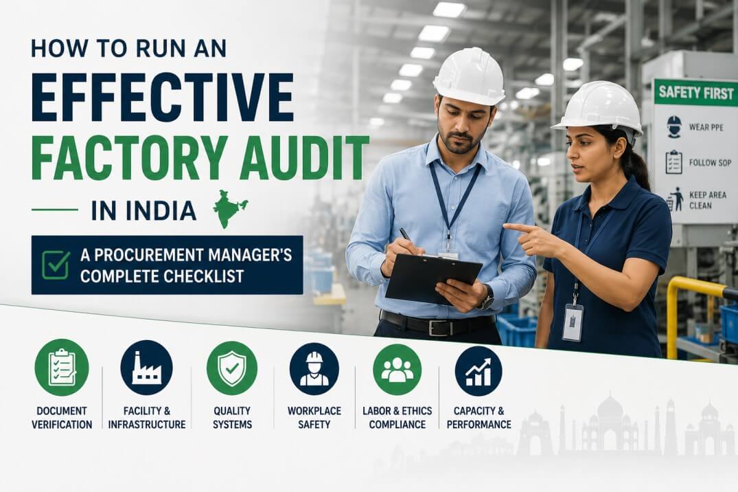 How to Run an Effective Factory Audit in India: A Procurement Manager’s Complete Checklist