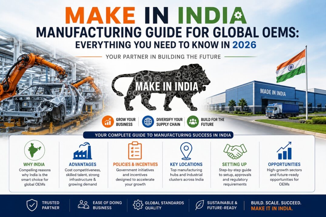 Make in India Manufacturing Guide for Global OEMs: Everything You Need to Know in 2026