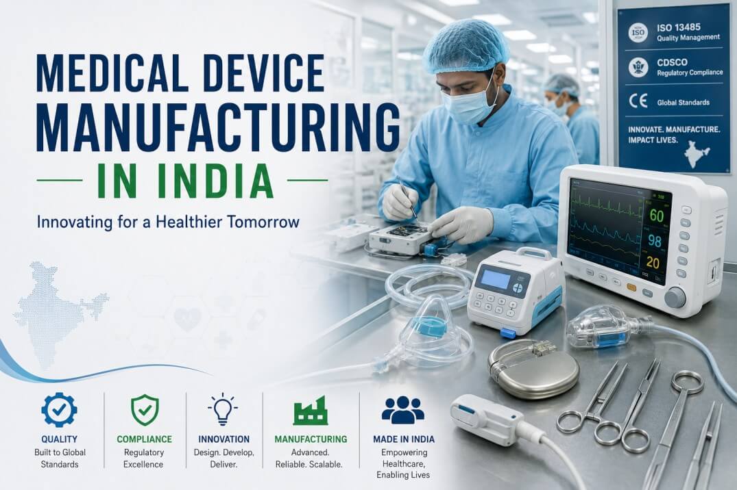 Medical Device Manufacturing in India: Standards, MDR Compliance, and Contract Manufacturer Guide 2026