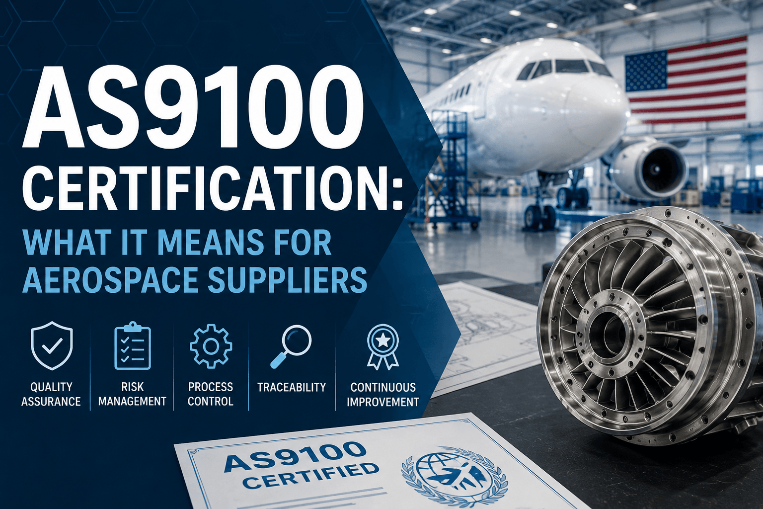AS9100 Certification: What It Means for Aerospace Suppliers