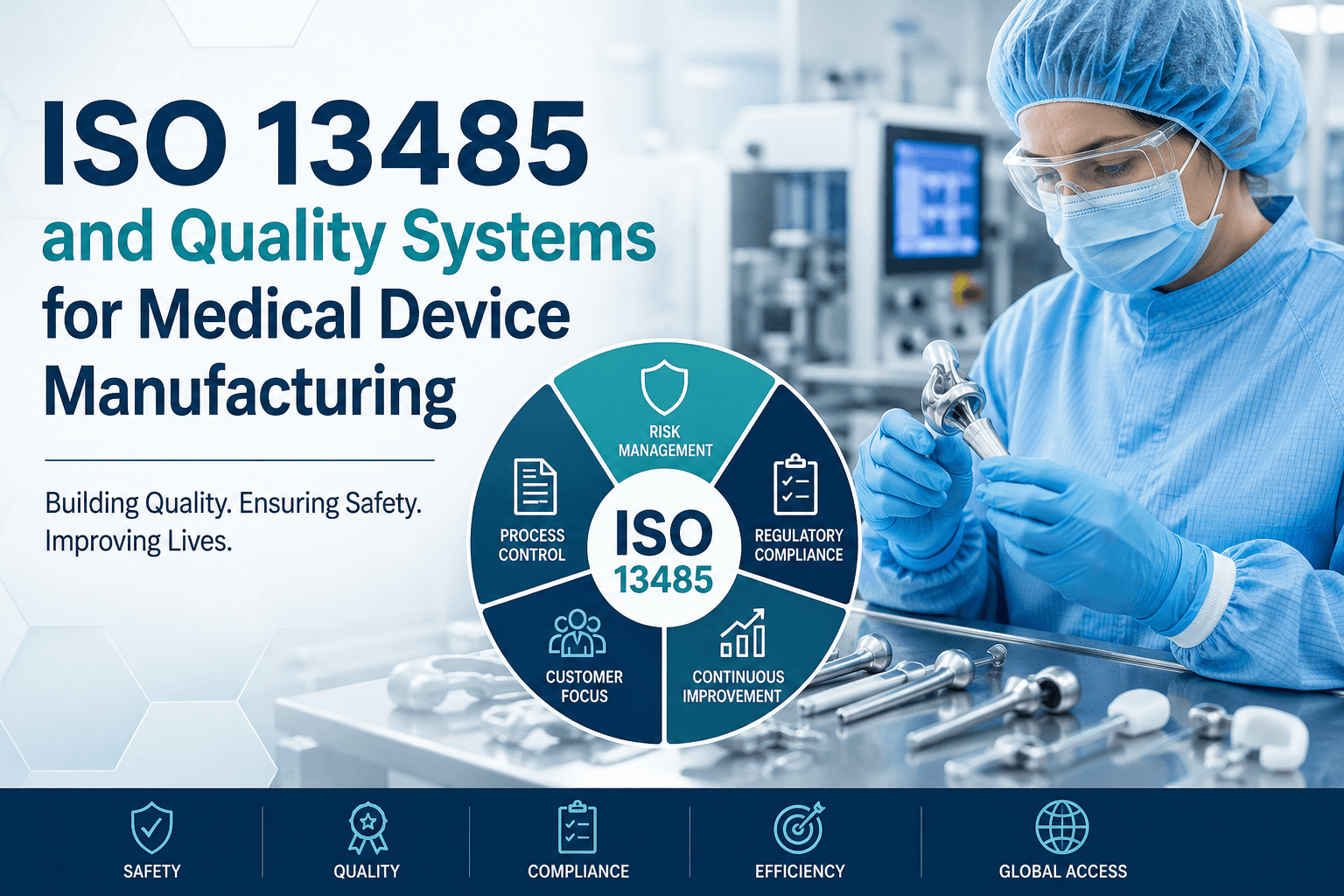ISO 13485 and Quality Systems for Medical Device Manufacturing
