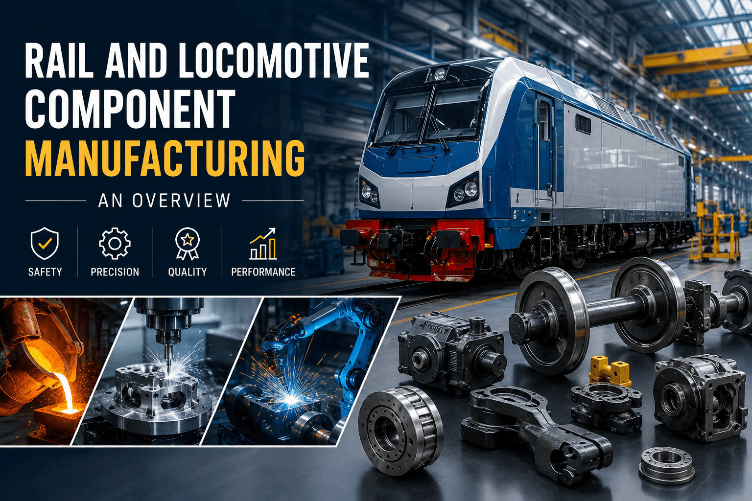 Rail and Locomotive Component Manufacturing: An Overview