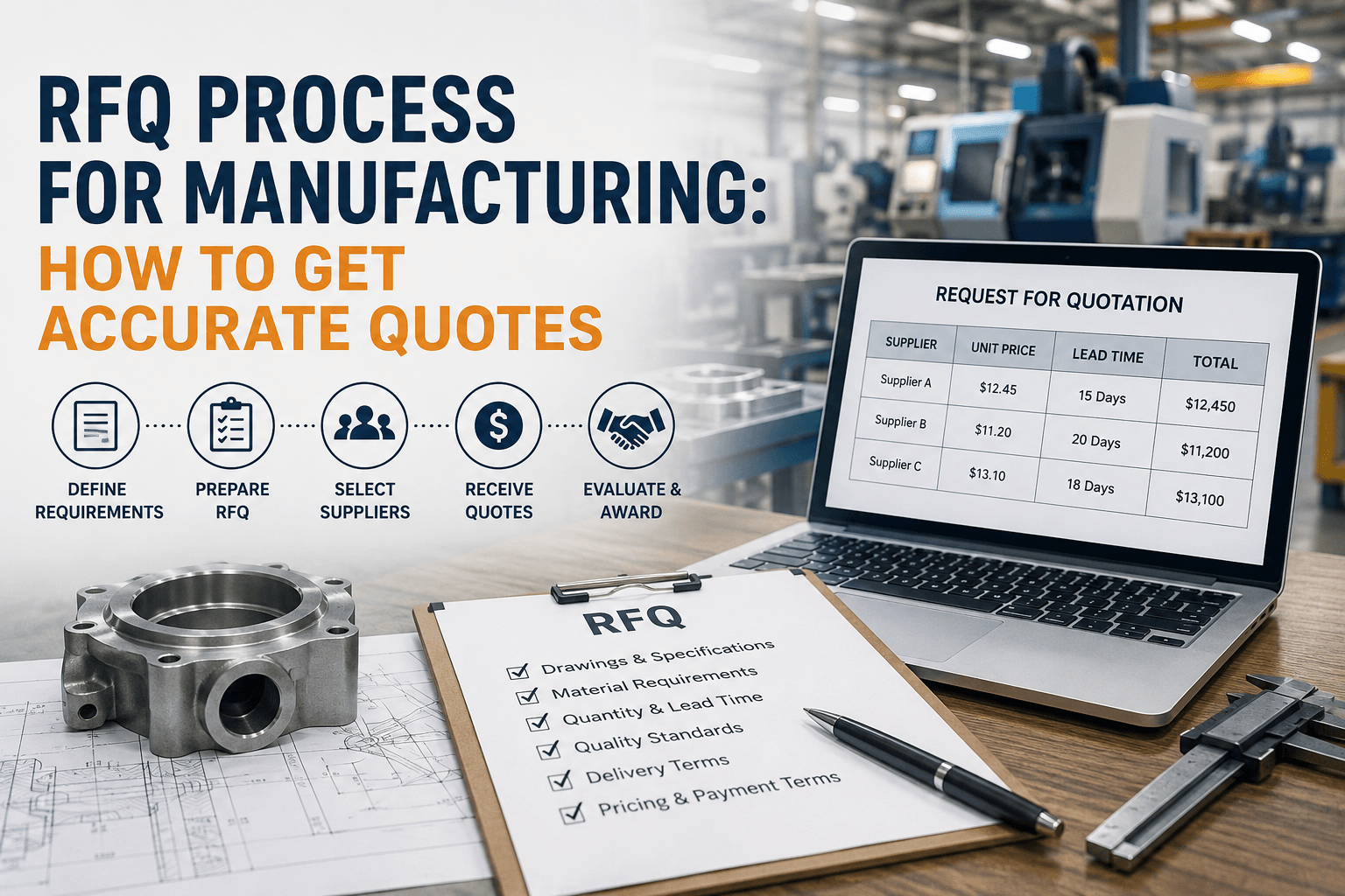 RFQ Process for Manufacturing: How to Get Accurate Quotes