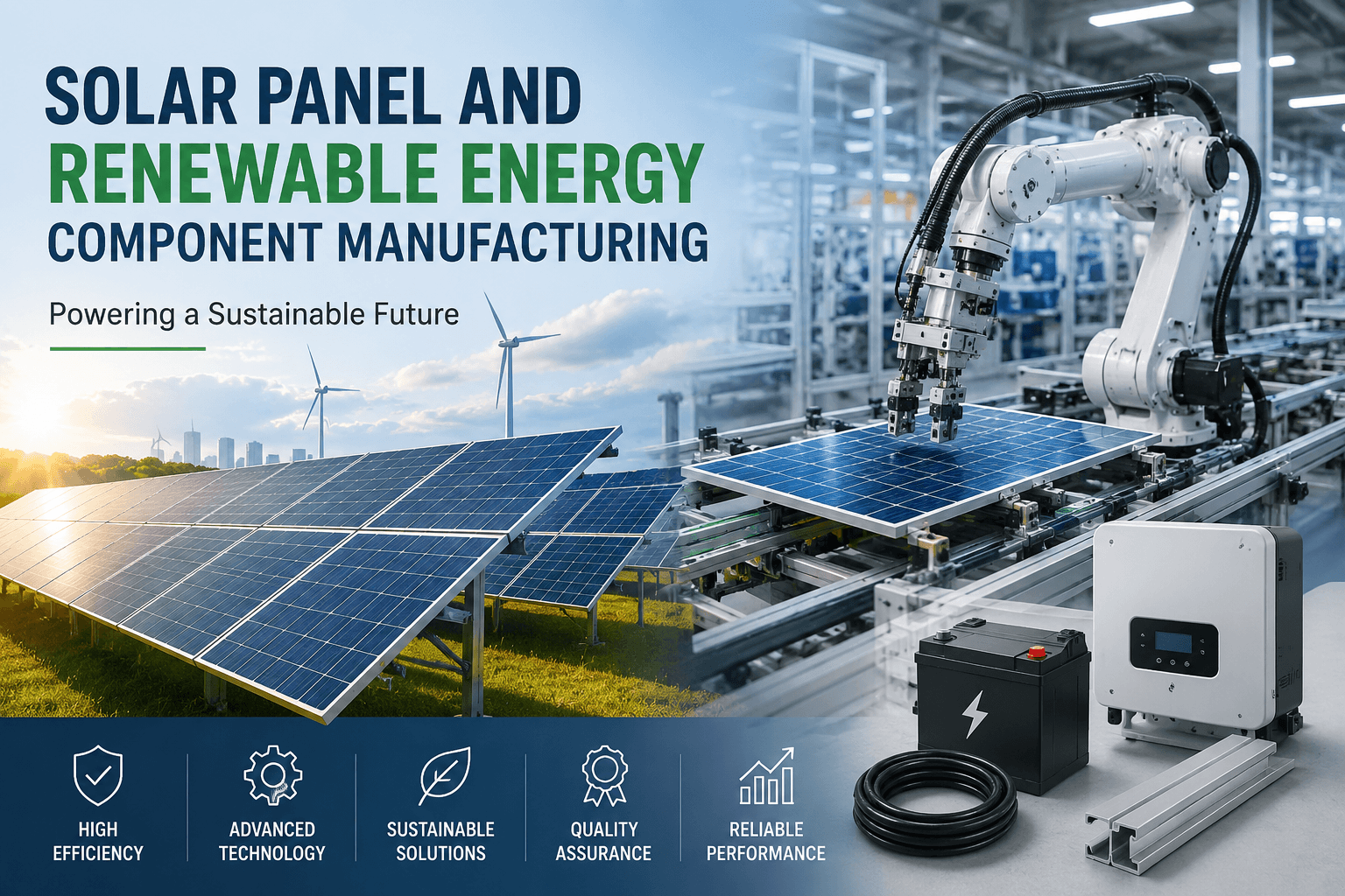 Solar Panel and Renewable Energy Component Manufacturing