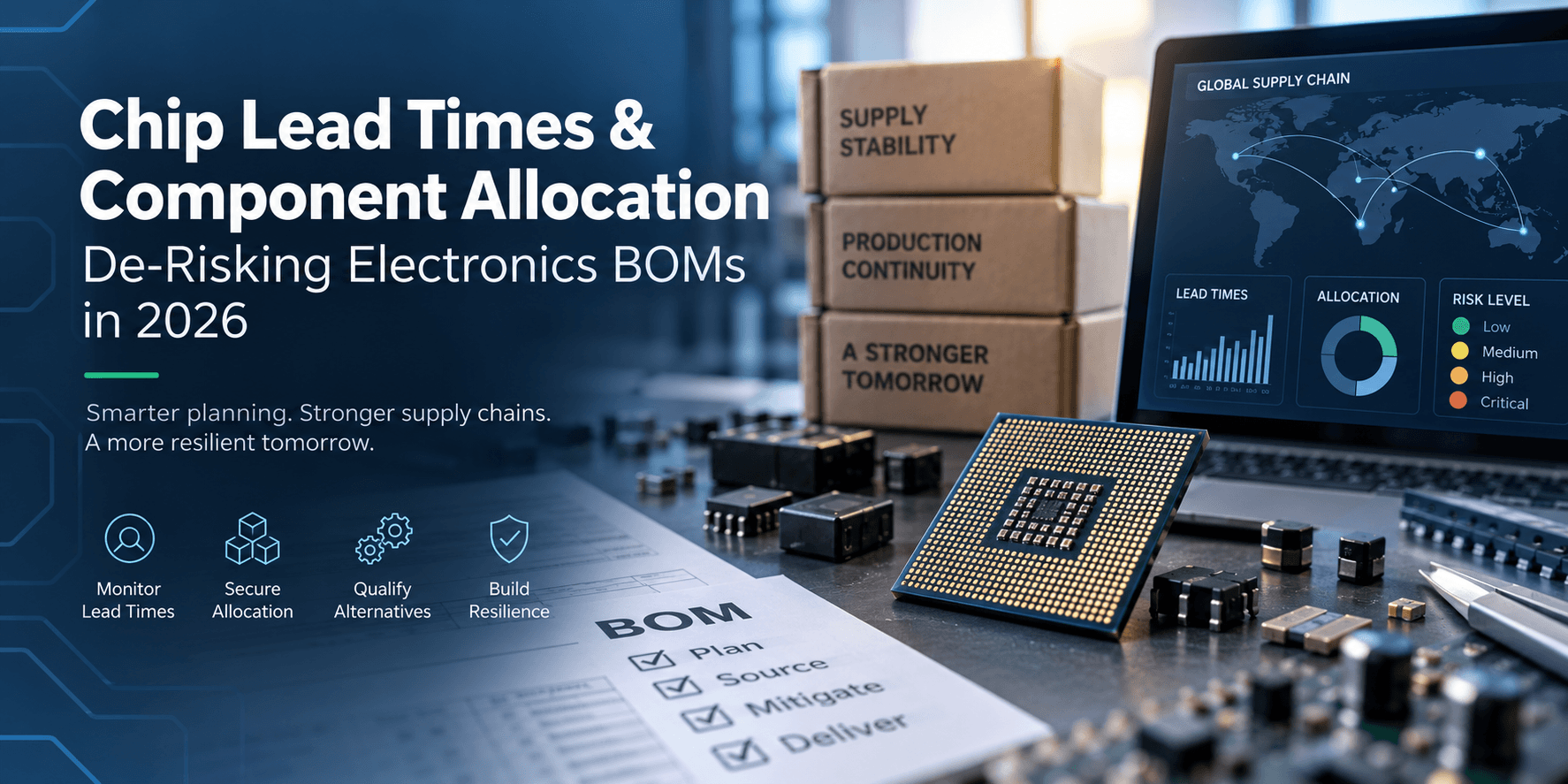 Why Chip Lead Times Are a BOM Risk Again in 2026